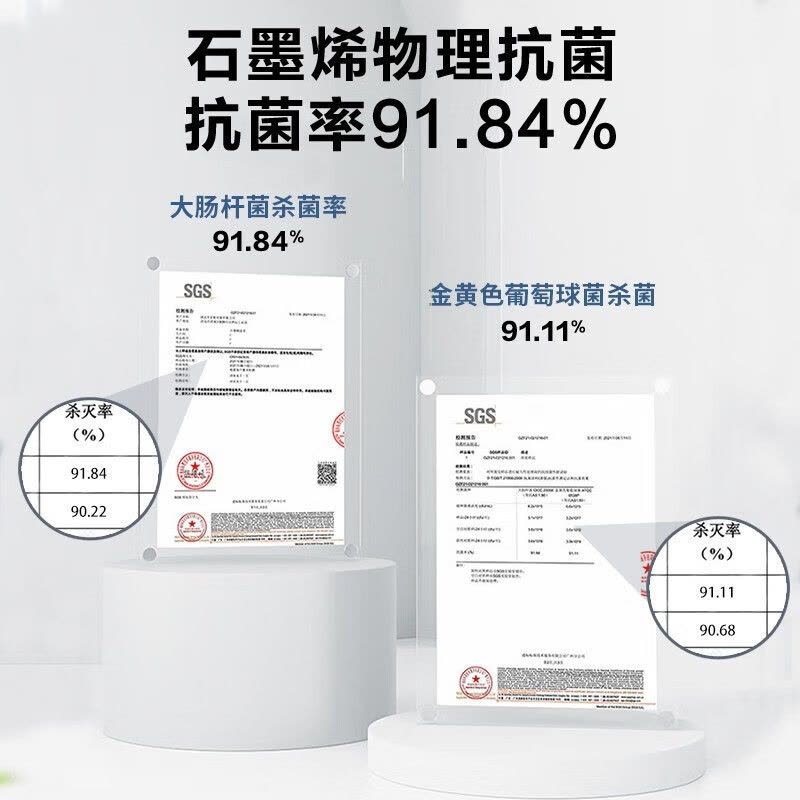 艾美特 (Airmate )取暖器 石墨烯电暖器电暖气片家用节能轻音防水速热智能温控居浴两用欧式快热炉HC20-K1图片