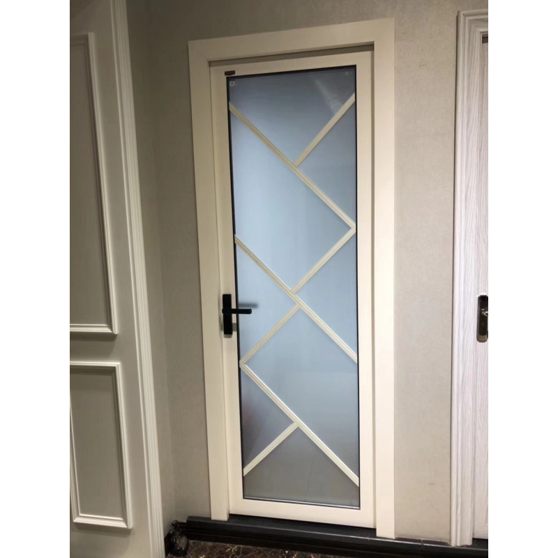 菲尼斯门窗酷家系列平开门定制钛镁铝合金中空玻璃厨房门卫生间门静音