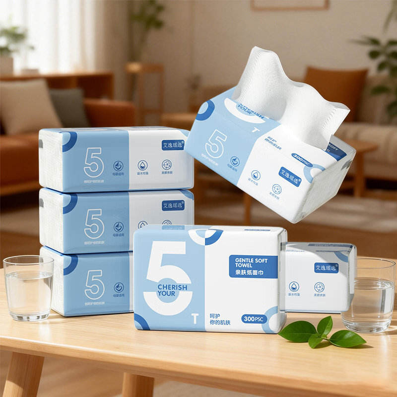 艾逸瑶选 AYYX018-6 170mm*120mm(四层) 300张/包 抽纸 6.00 包/提高清大图