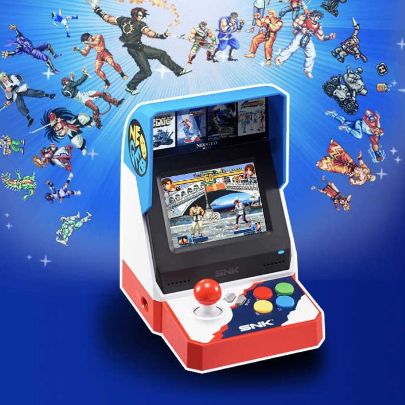 SNK NEOGEO mini经典复古游戏机内置游戏SNK40周年 NINTENDO迷你主机 白色日版