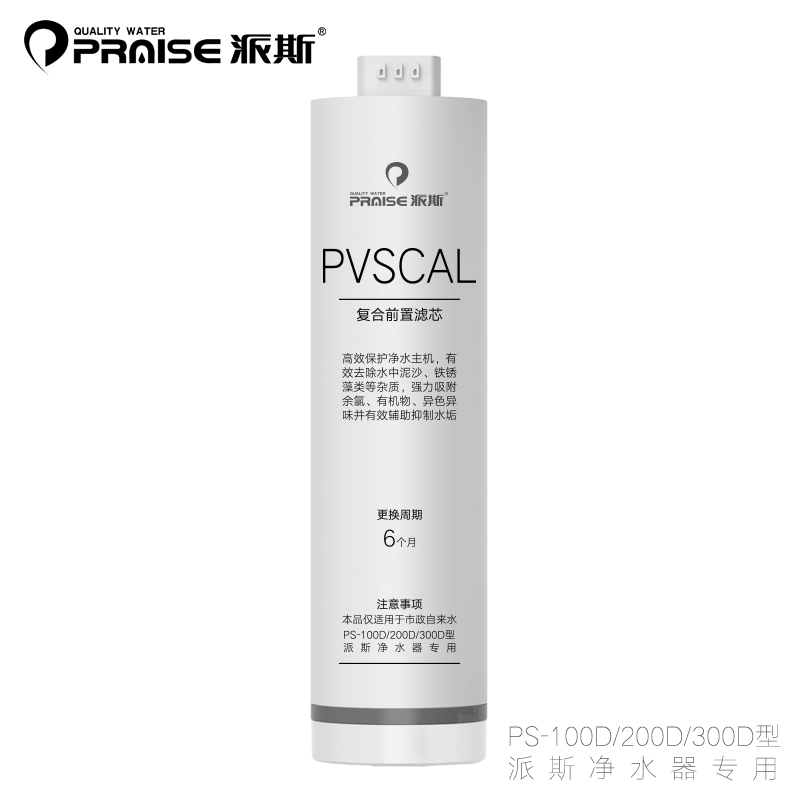 派斯PVSCAL复合前置净水器滤芯