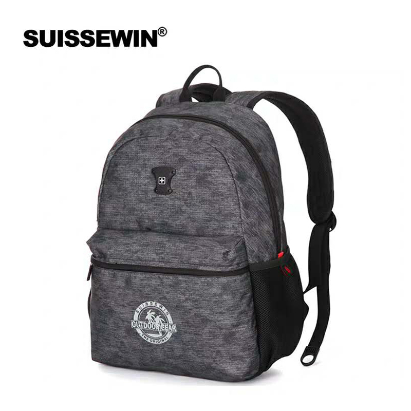 SUISSEWIN瑞士经典轻便休闲潮流多功能双肩包SN17801高清大图