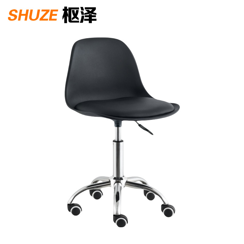 枢泽 吧台椅 升降椅 滑轮款 把高清大图