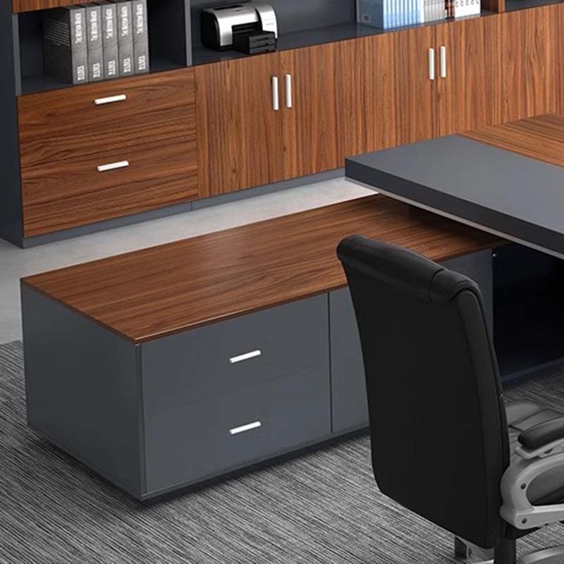 绵冠(MIANGUAN)简约现代1.8m经理桌高清大图