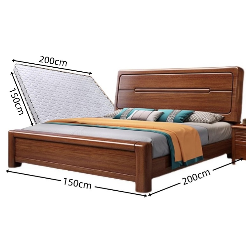 豫龙都 床含床垫1.5m套