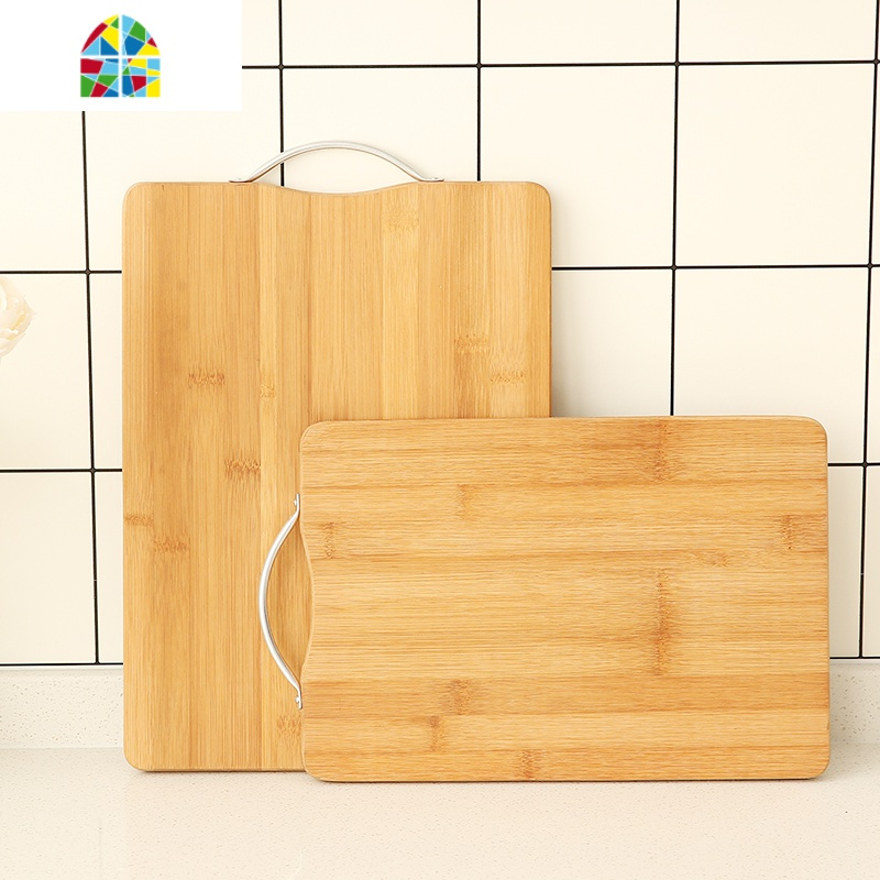 厨房长方形实木菜板家用竹木粘板菜板子木头案板切菜板整竹砧板大feng
