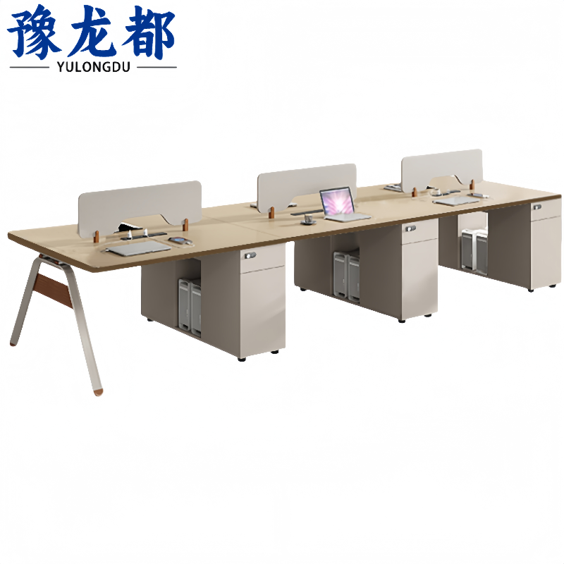 豫龙都 屏风工位 六人 张