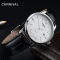 嘉年华Carnival正品手表男士石英表 男表商务精钢休闲真皮表带腕表防水日历男表简约薄款钢带可选8922