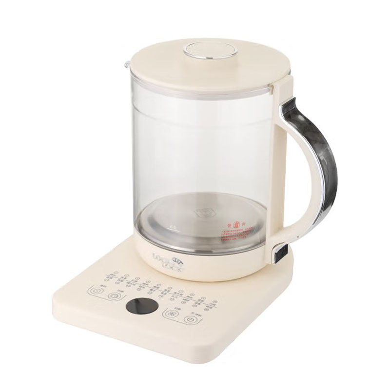乐扣乐扣(locknlock)水果茶壶泡茶器多功能菜单1.6L容量快速加热黄色800W EJK1437YEL高清大图
