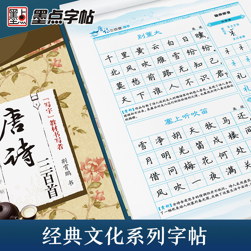 [名人名言]楷书(赠褪色笔) [正版]楷书字帖练字成年男生大学生荆霄鹏行楷女生字体字体漂亮手写体成人行书写字初中生正楷高高清大图