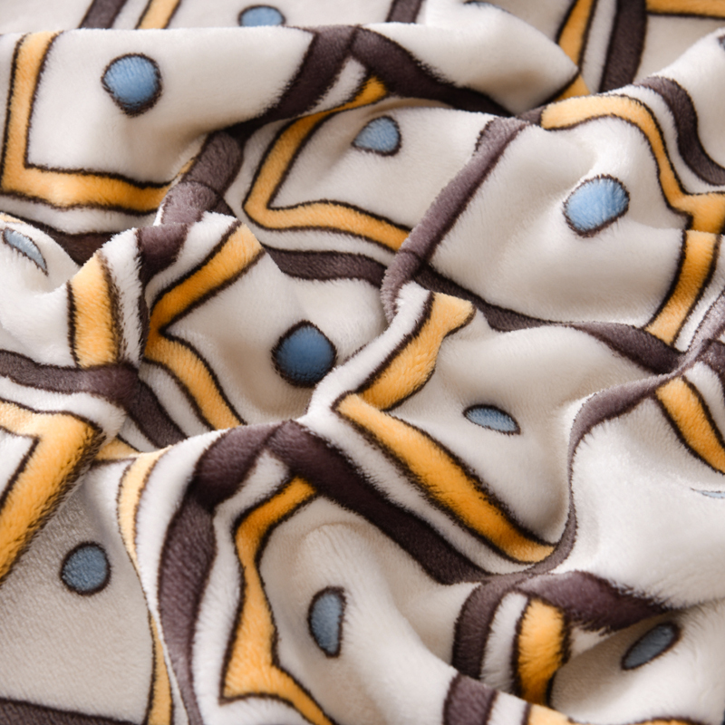 芳恩(faunen) FN-T9003 简约风尚貂绒毯 180×200cm 毯重 950g 单个高清大图