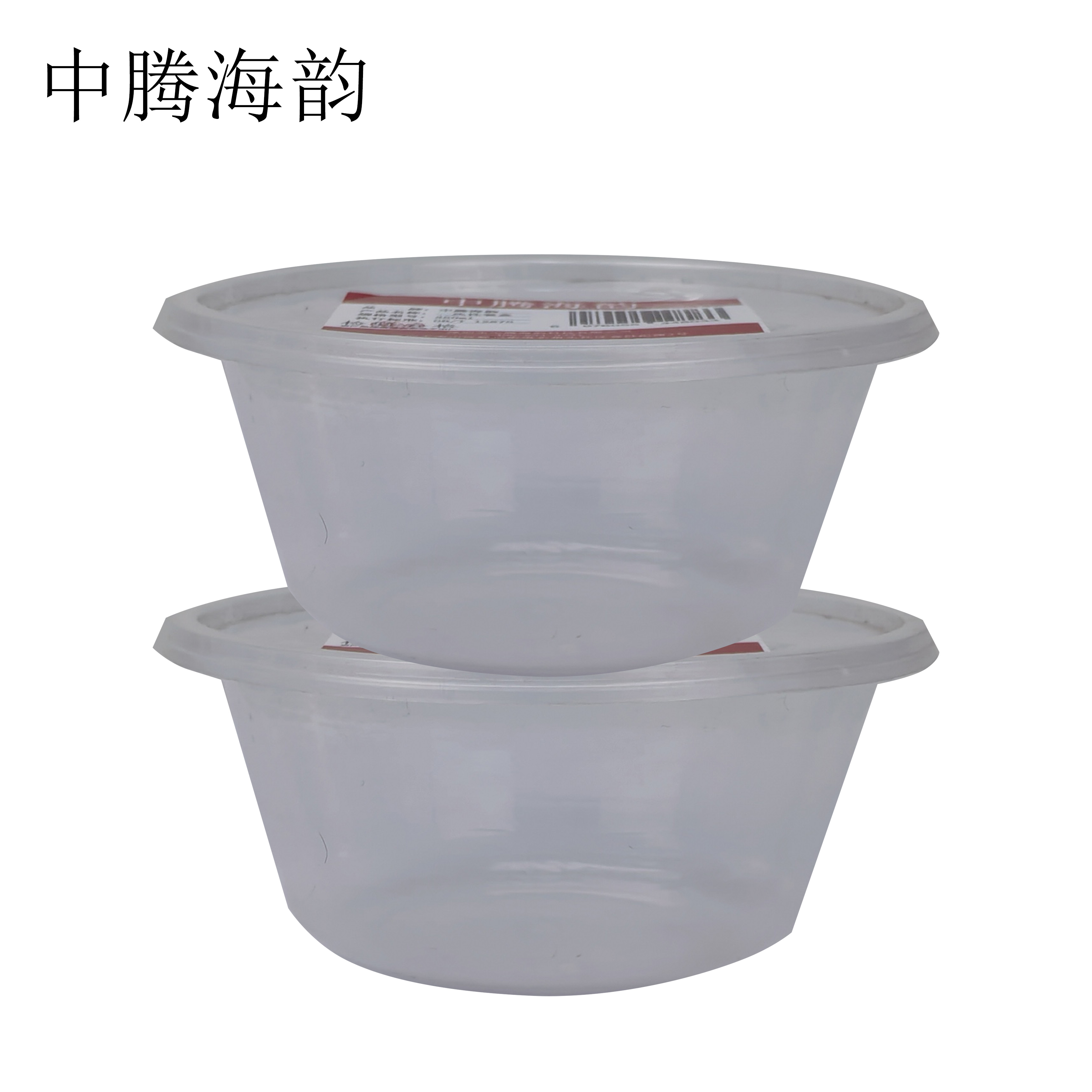 中腾海韵 一次性餐盒350ml 150个/箱高清大图