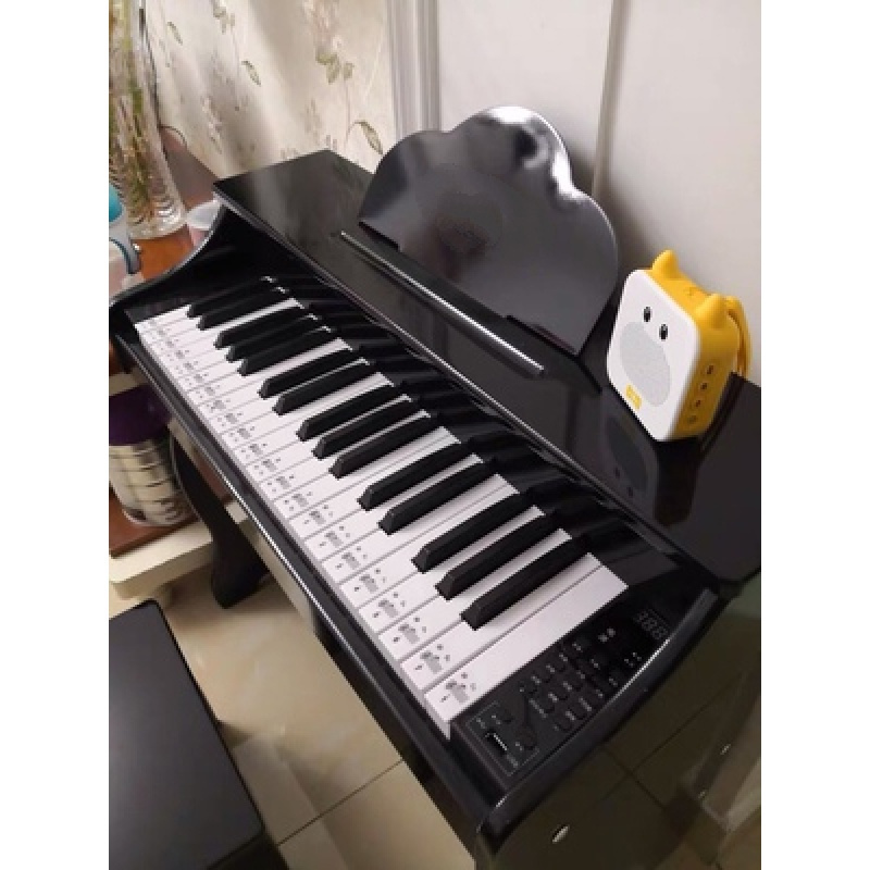 儿童钢琴61键木质宝宝小钢琴炎玩具初学者早教启蒙幼儿园电钢琴 37键