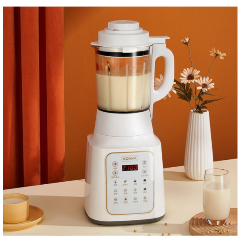 康佳(konka) 破壁机 多功能家用 预约 加热破壁料理机榨汁机豆浆机绞