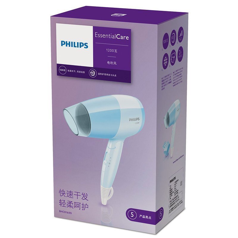 飞利浦(Philips) 电吹风 BHC016/05 （数量：个）