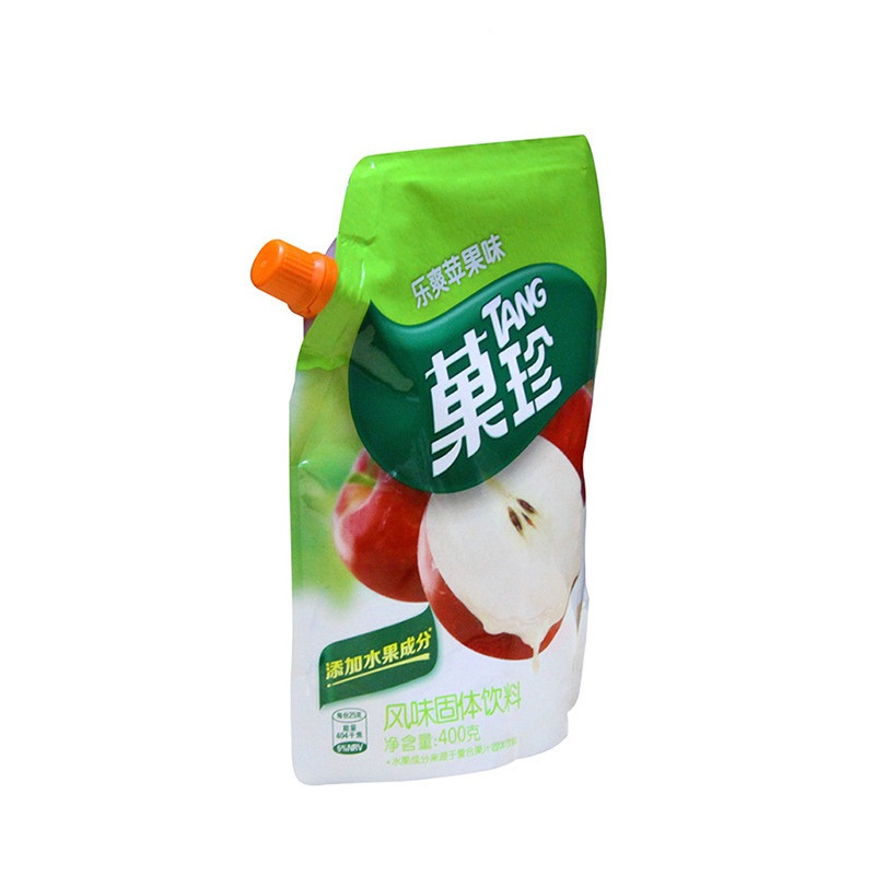 菓珍果味冲饮固体饮料壶嘴装乐爽苹果味400g/袋 亿滋出品