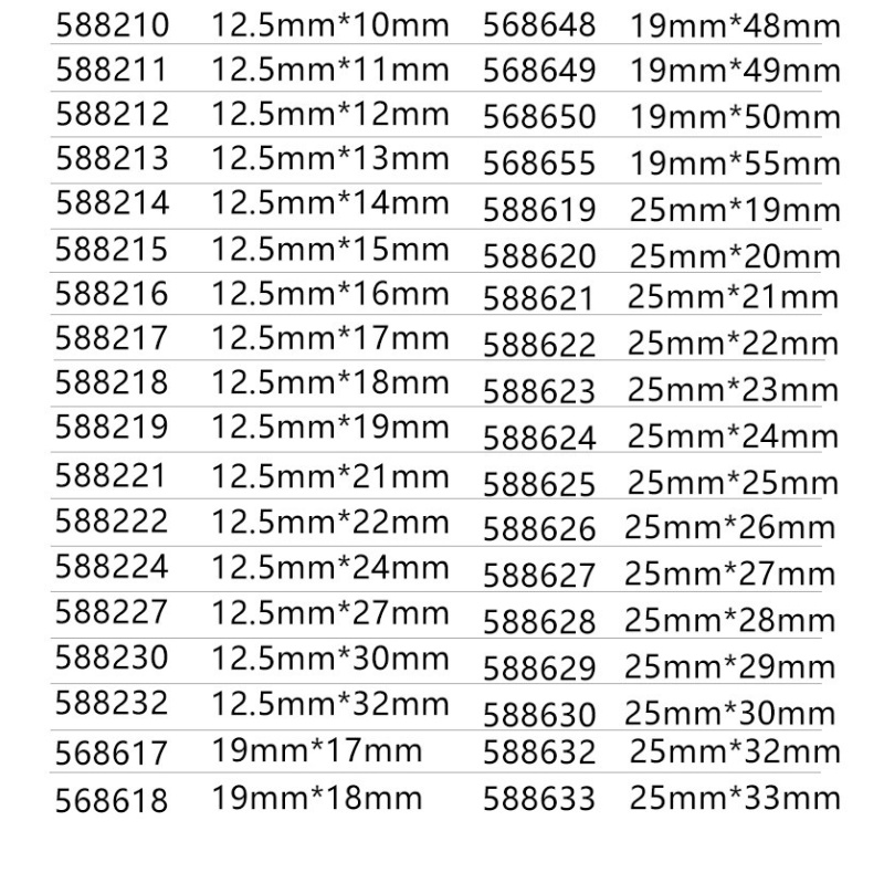 长城精工 气动套头风动长套筒3/4系列六角重型风炮套筒头 20mm 568620