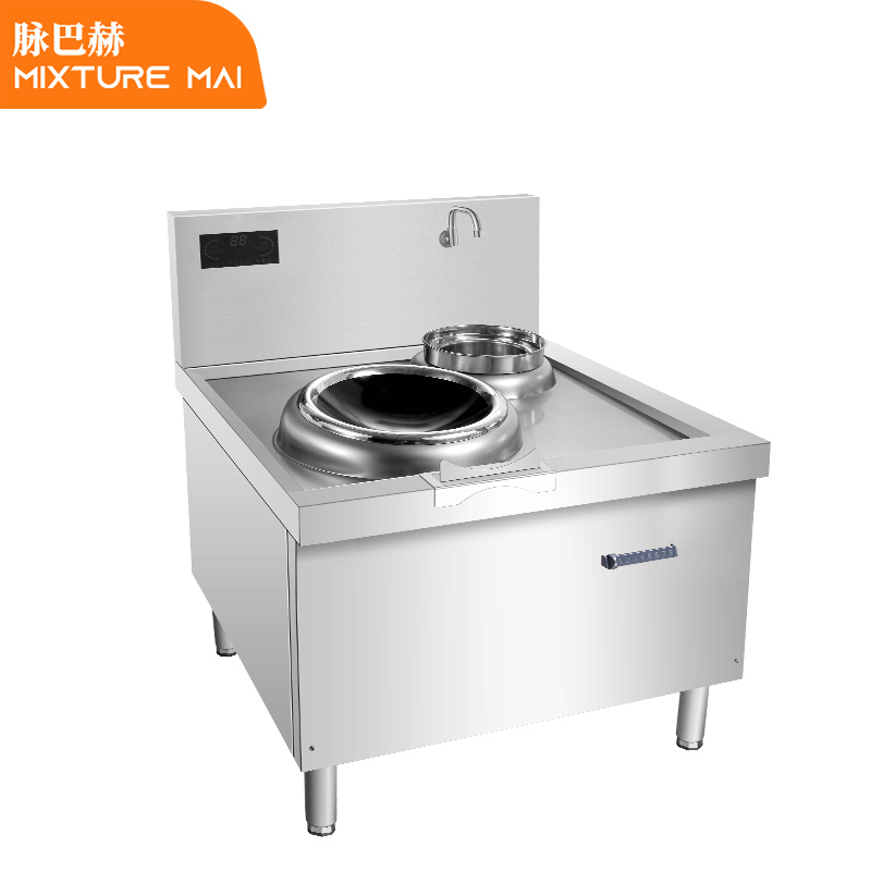 脉巴赫 商用电磁炉 大功率电磁炉单头小炒炉饭店食堂厨房设备电灶台电磁炉MBH-YCDC-DTDW400高清大图