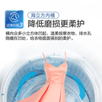 海尔(Haier)洗衣机波轮 全自动 直驱变频洗衣机 大容量 一级能效 9公斤大神童 家用XQB90-BZ828