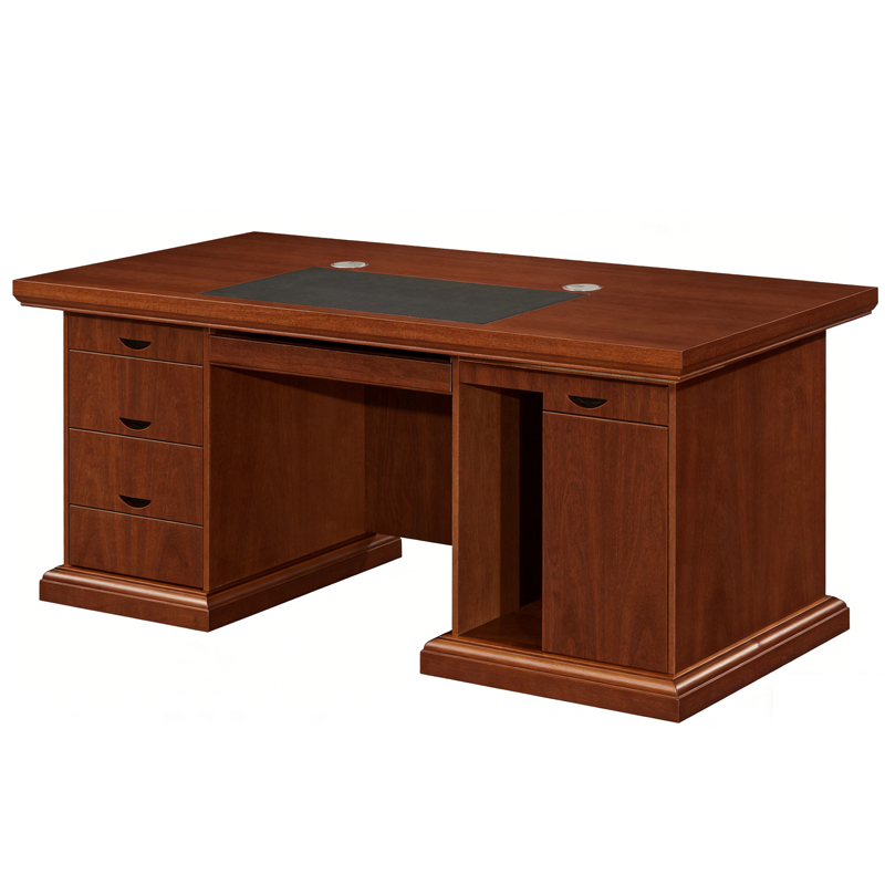 大央办公桌B-2B161 1600W*800D*760H 办公桌员工位单人办公桌组合简约现代办公室老板桌子职员电脑桌高清大图