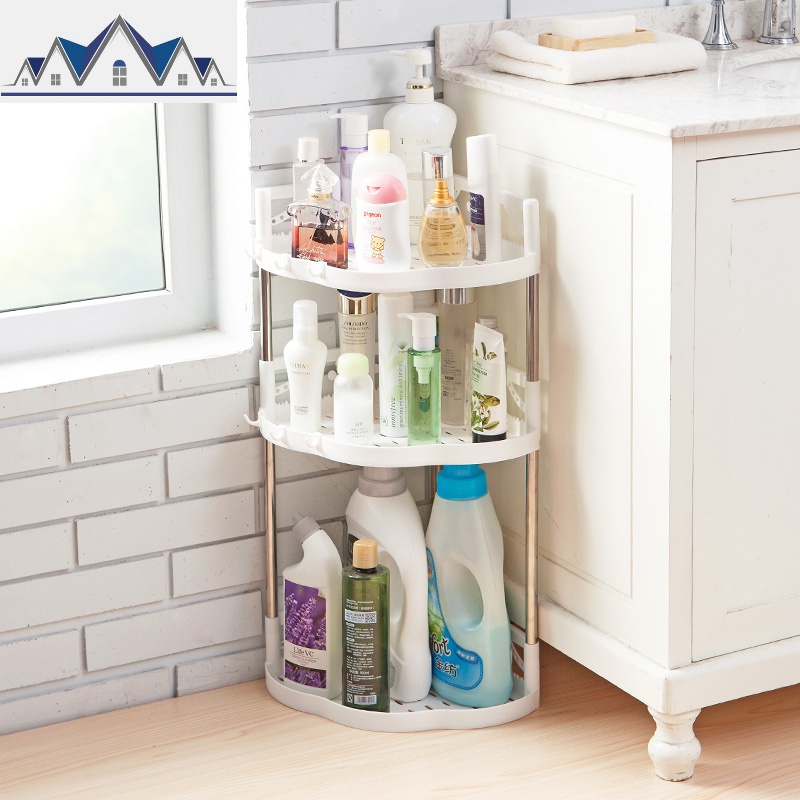 多层不锈钢置物架落地储物架收纳架厨房调味料整理架调料架_9_403高清大图