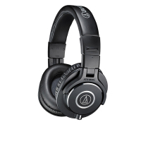 铁三角 ATH-M50X高音质有线专业监听hifi头戴式音乐耳机电脑手机通用 黑色