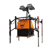 简鼎信号灯 JD6713 2x350W金卤灯2x1000W IP65 5700K全方位自装卸移动照明灯塔(计价单位:台)