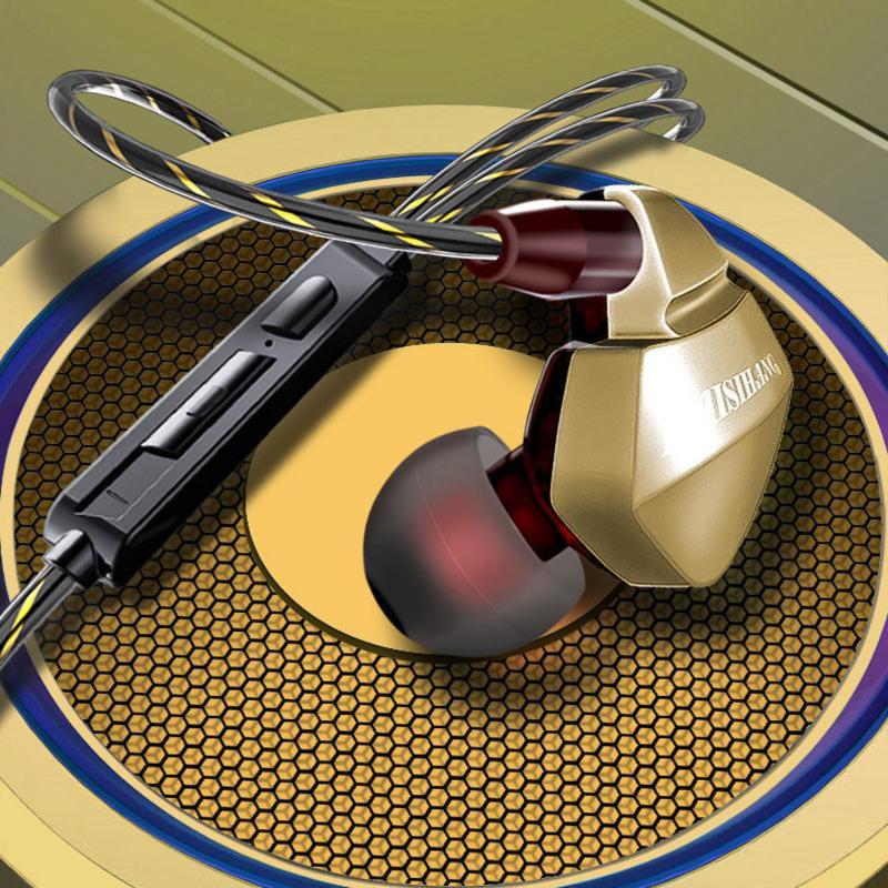 耳机入耳式有线通用少女心vivo华为荣耀高颜值吃鸡游戏原装耳塞白色无