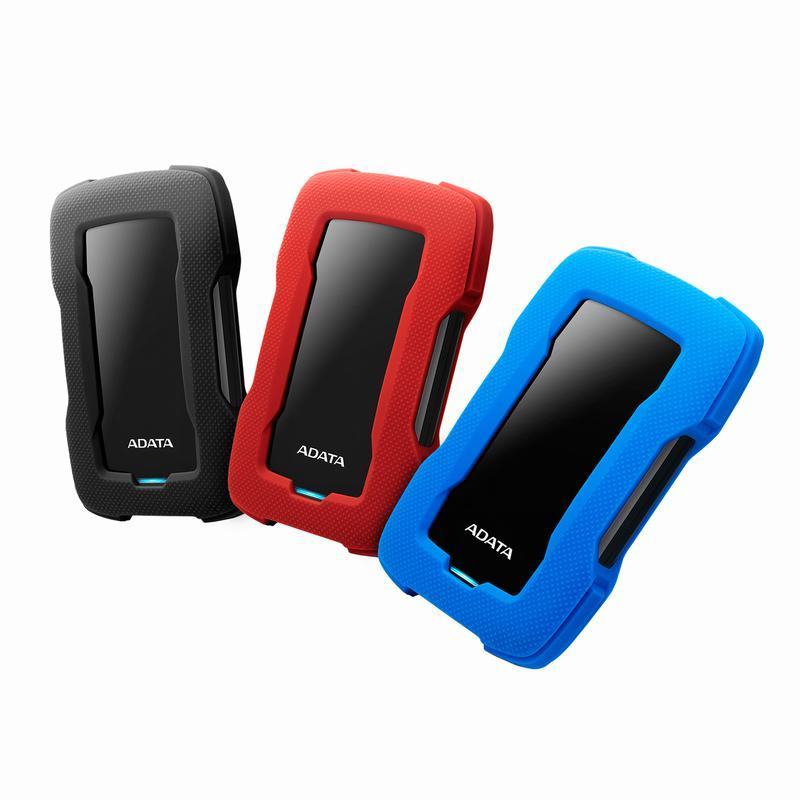 威刚(ADATA)移动硬盘 HD330 1TB USB3.0 2.5英寸 可加密 兼容Mac 红色