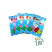 单层薄款搓澡巾植物纤维柔韧去污更彻底双面搓澡巾 三维工匠浴球