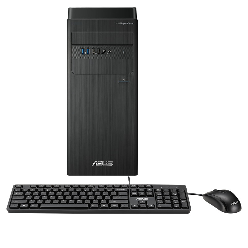 华硕(ASUS)商用台式电脑弘道 D500TER-I3 单主机(I3-14100 8G 512G 集显 WIN11)
