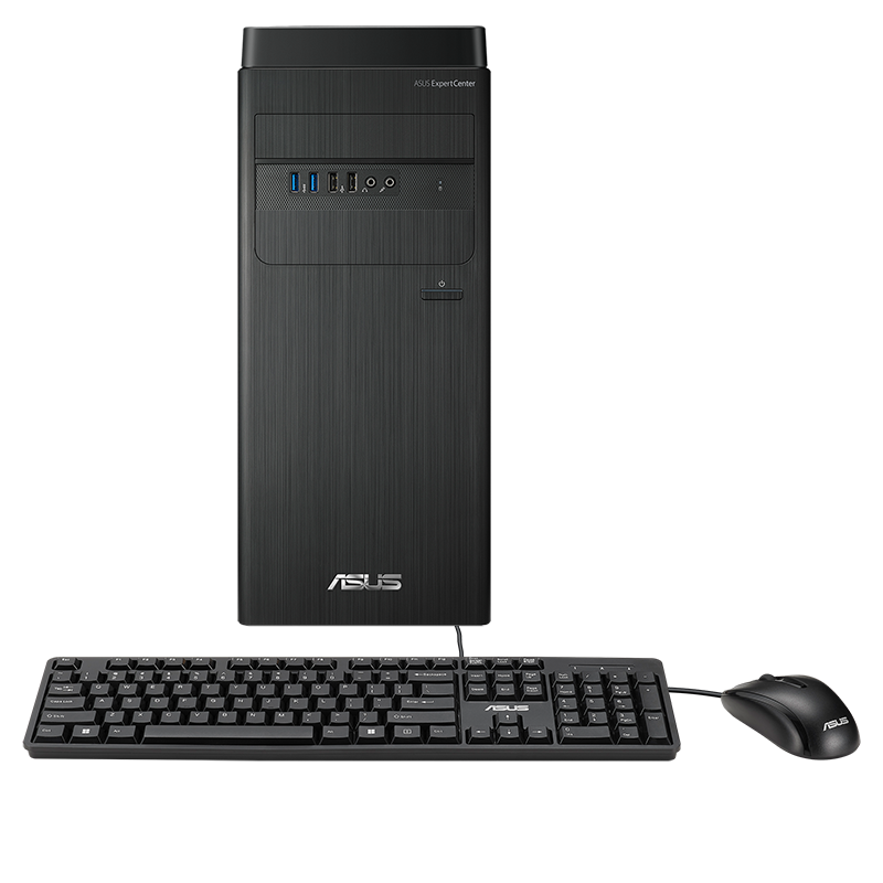 华硕(ASUS)商用台式电脑弘道 D500TER-I3 单主机(I3-14100 8G 512G 集显 WIN11)