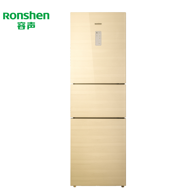 容声冰箱(Ronshen) BCD-266WKR1NYCA 三门冰箱 风冷无霜 LED数显 独立变温区 静音节能 香槟金