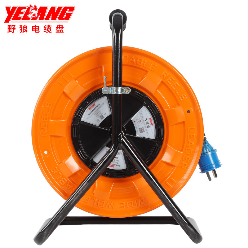 野狼(YELANG) YL-S33BS-0350 2*1.5*50米 三角架330电缆盘(220V)