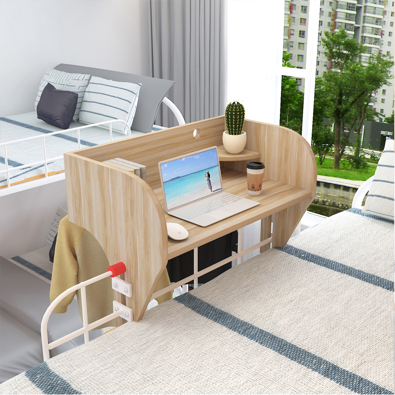皇豹宿舍上铺悬空电脑桌懒人学习桌大学生床上书桌寝室笔记本桌电脑桌