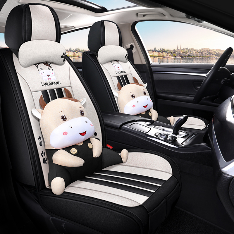 福香依 Fuxiangyi 通用座套ht 08 卡通四季通用汽车坐垫全包围亚麻昂克赛拉飞度骐达polo明锐晶锐名图速派远景福 睿斯昕动桑塔纳途观起亚k2k3k4k5座垫套 价格图片品牌报价 苏宁易购思伯睿车品专营店