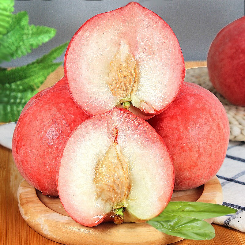 鲜木 [顺丰直达]春雪水蜜桃 新鲜应季水果 脆甜毛桃 时令孕妇水果 大