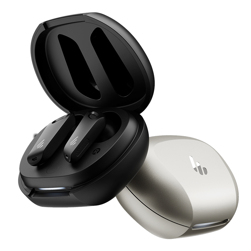 EDIFIER/漫步者NeoBuds Evo真无线蓝牙5.4耳机入耳式主动降噪运动高端2024新款 星光白高清大图