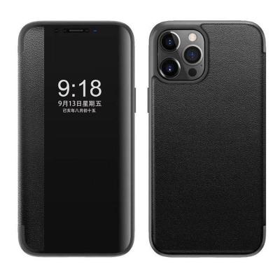 手机壳素皮翻盖iphone11pro全包xr男款xsmax保护套素皮皮套黑色苹果7p