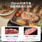 美的(Midea)电饼铛可拆洗家用双面加热 不沾加深加大煎饼锅烙饼锅深盘三明治早餐机电饼锅JK2727W6-006