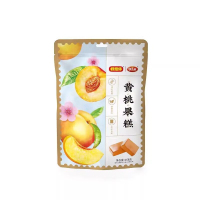 好想你果肉细腻酸酸甜甜休闲零食蜜饯果脯儿童小吃黄桃果糕168g*3袋
