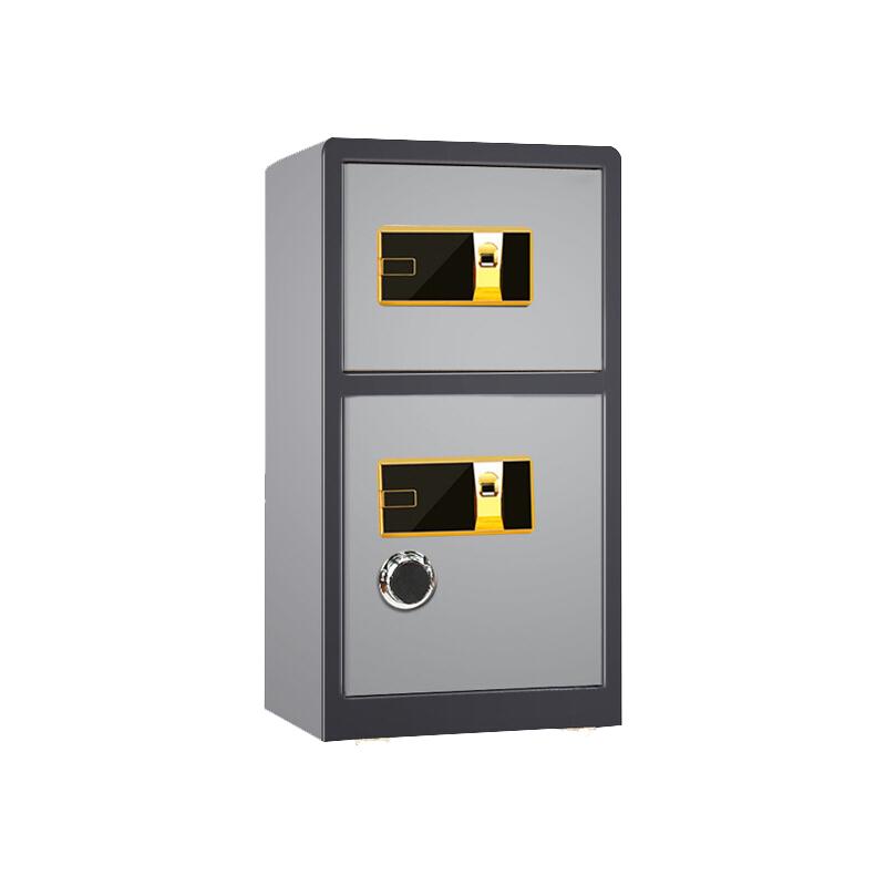 尔迈保险柜100cm高大型双门全钢防盗指纹密码保管箱家用办公保险箱