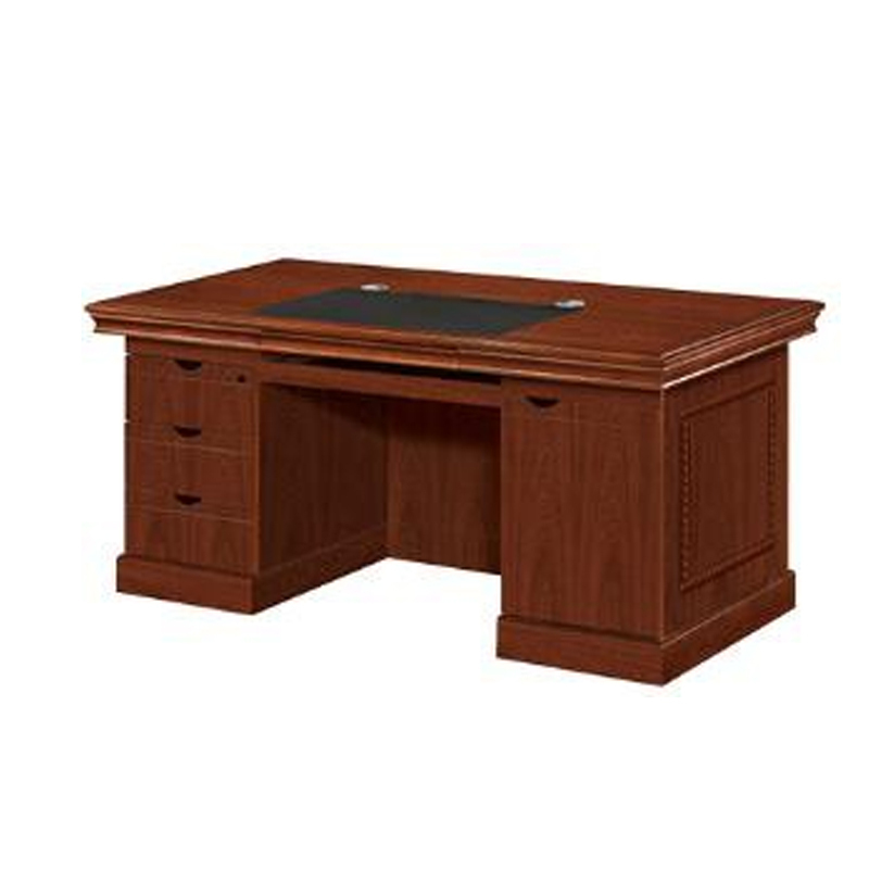 大央办公桌B-93161 1600W*800D*760H 办公桌员工位单人办公桌组合简约现代办公室老板桌子职员电脑桌高清大图