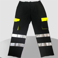 飞翔大雁 高可视警示全棉春秋防护服 分体式 M-4XL 套