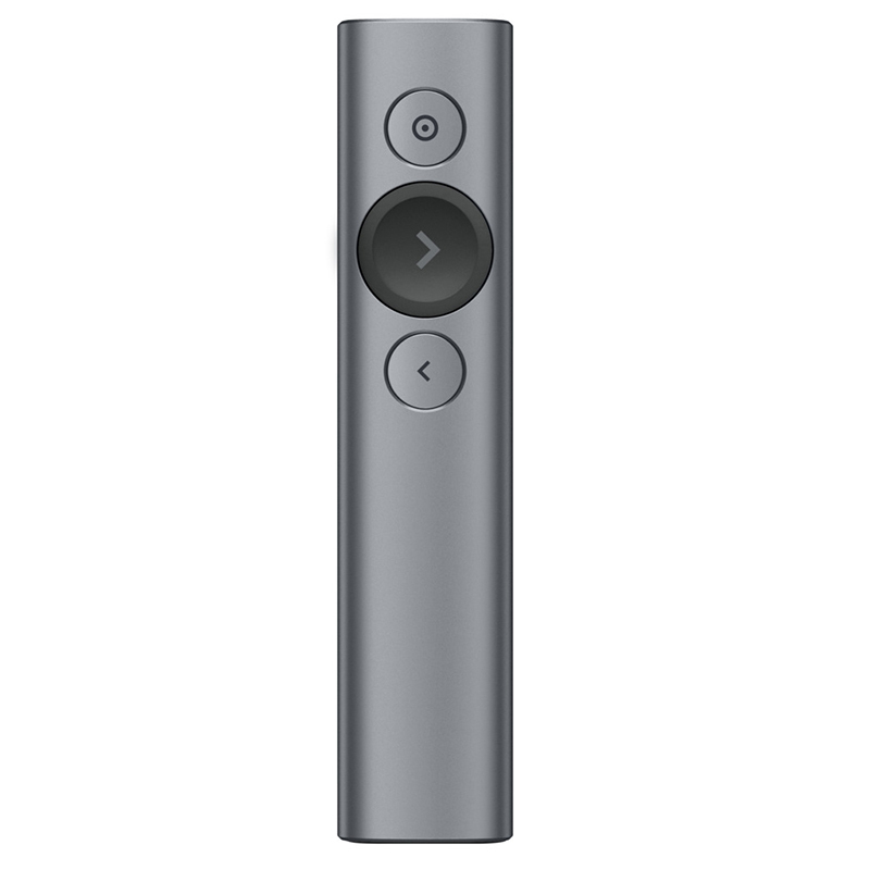 罗技(Logitech)Spotlight无线演示器 激光翻页笔 演示笔 PPT演讲器 USB蓝牙接口