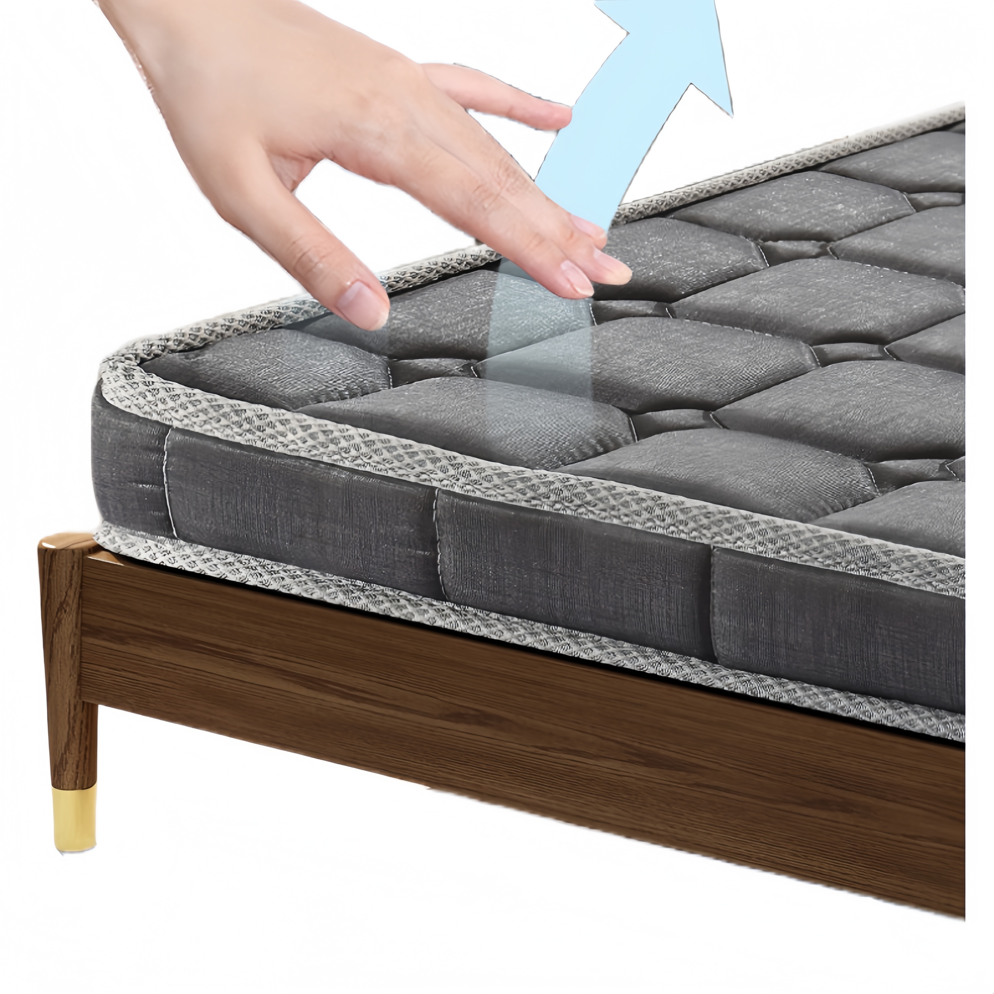 演发床垫0.9m床高清大图