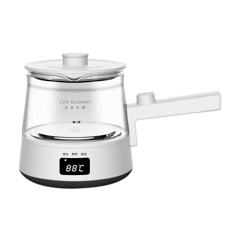 生活元素煮茶器双层防烫智能温控防烫侧柄操作便捷I90-H01