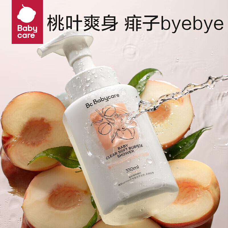 babycareBC2109039 婴儿清透柔嫩泡泡沐浴露 330ml高清大图