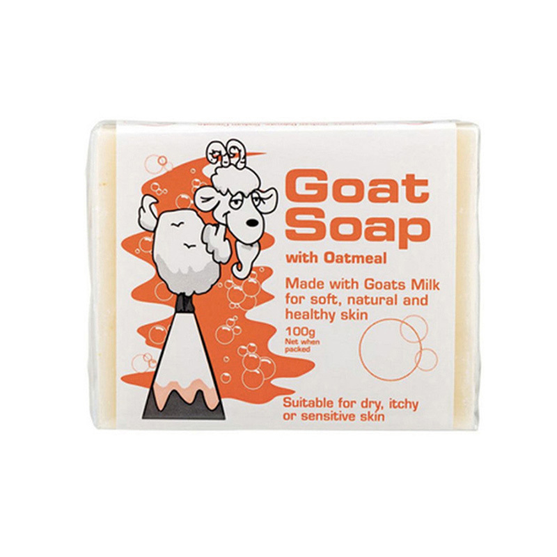 Goat Soap 山羊奶皂 燕麦味 温和去角质 香皂 100g/块 滋养肌肤 澳洲进口