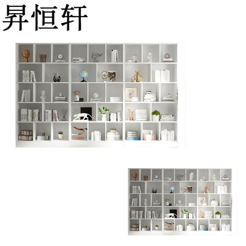 昇恒轩 书柜 书架 定制书架 SHX-013/组(一组/1米)高清大图